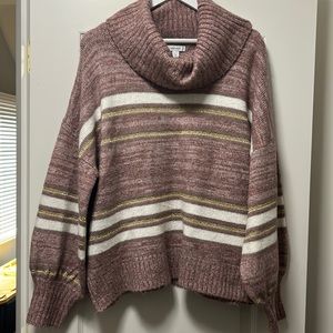 Nine West Knit Turtleneck Sweater